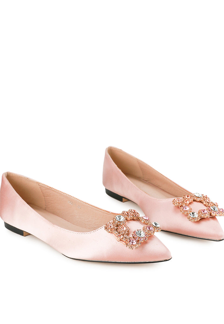 Marquise Flat Shoes Nude