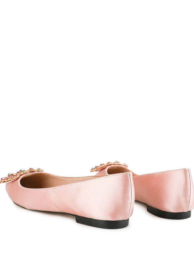 Marquise Flat Shoes Nude