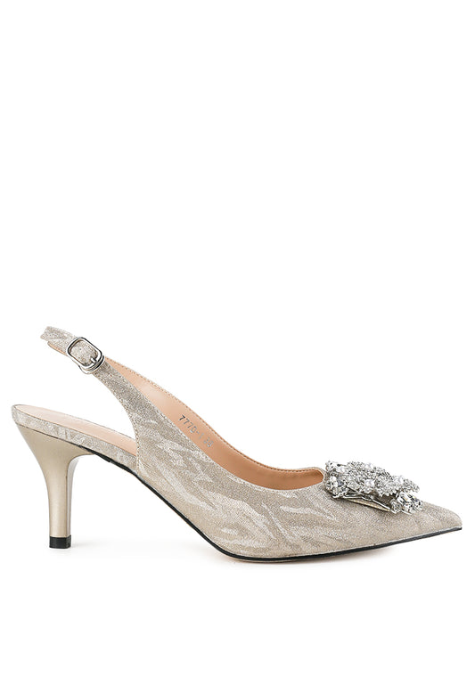 Genna Pump Heels Gold
